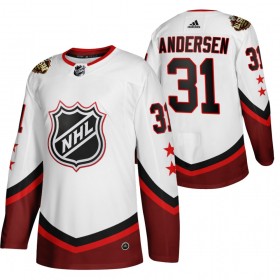 Herren Eishockey Carolina Hurricanes Trikot Frederik Andersen 31 2022 NHL All-Star Weiß Authentic